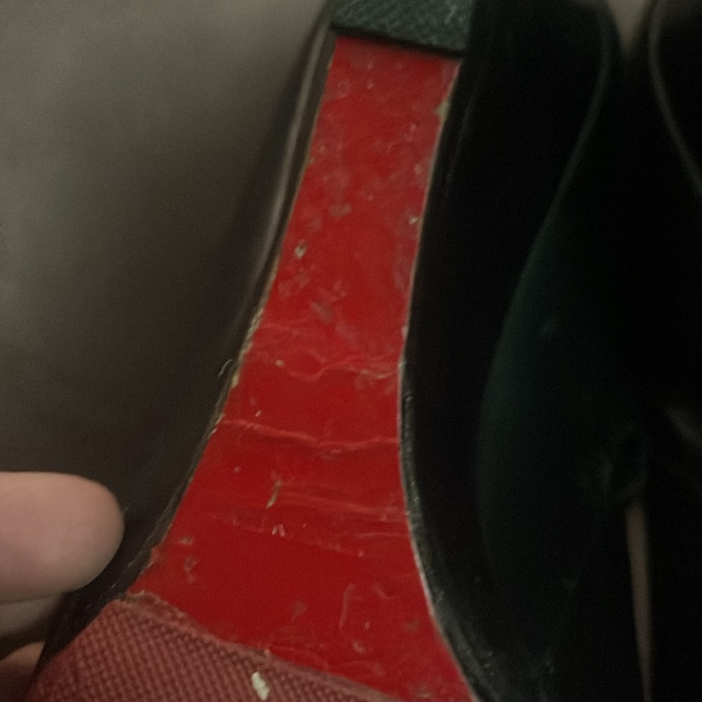Authentic Christian Louboutin leather booties. - Picture 7 of 7